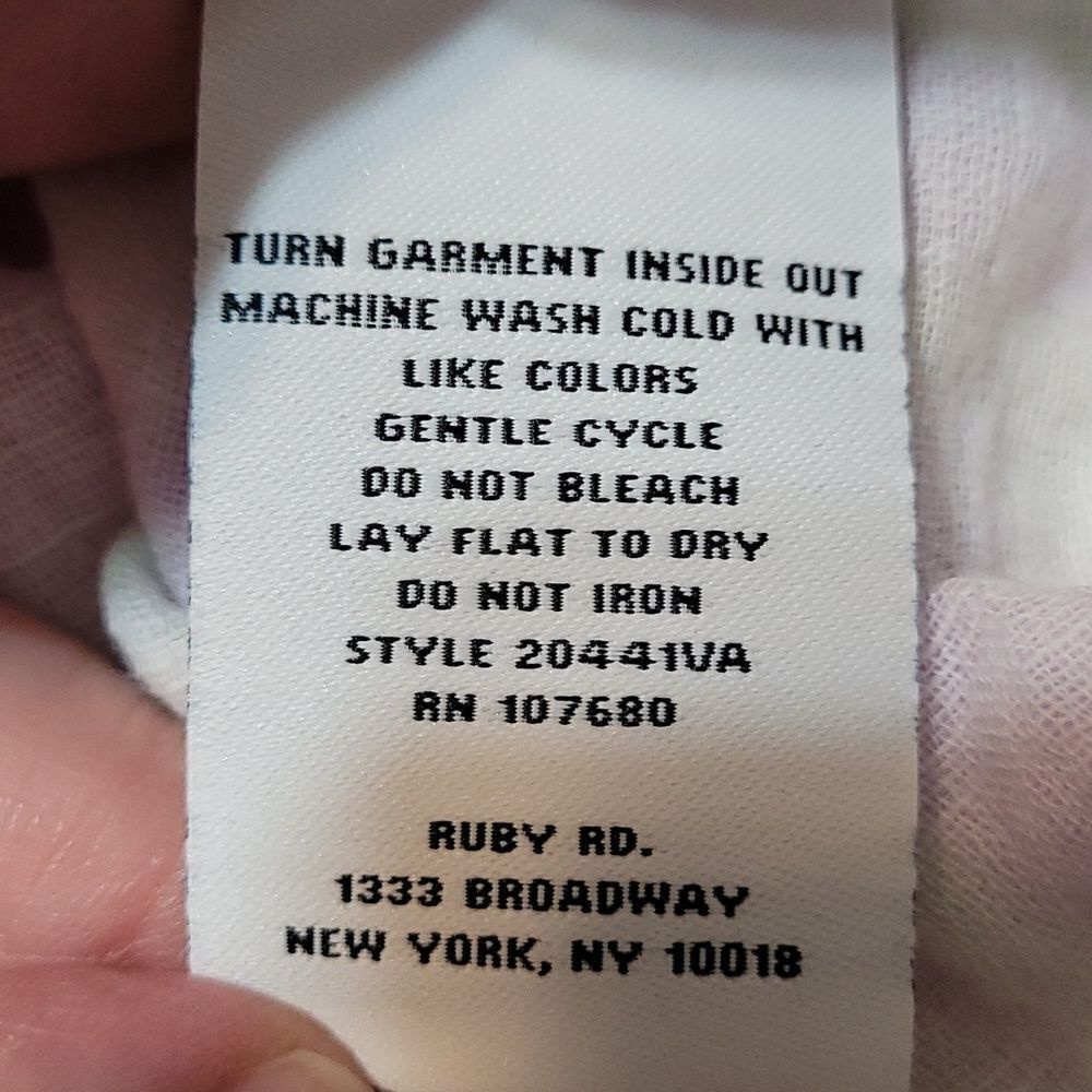 Ruby rd. Pastel striped top - Picture 6 of 6